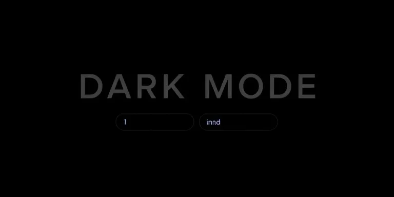 Dark Mode CSS Toggle